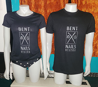 Bent Nails Bistro Short Sleeve T-shirts