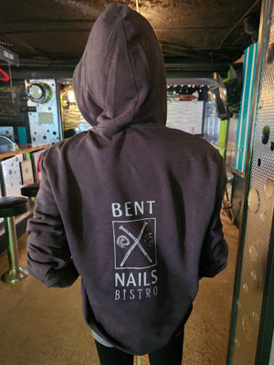 Bent Nails Bistro Sweatshirt Back