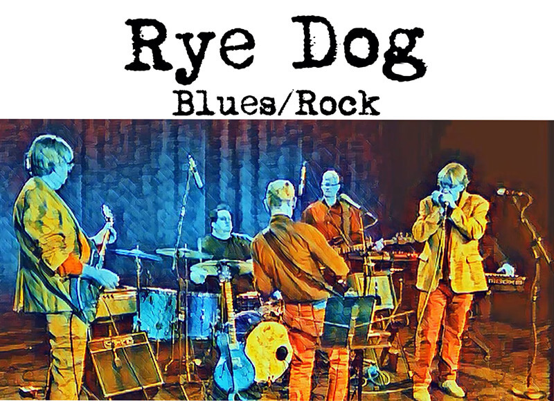 Rye Dog band playing on stage