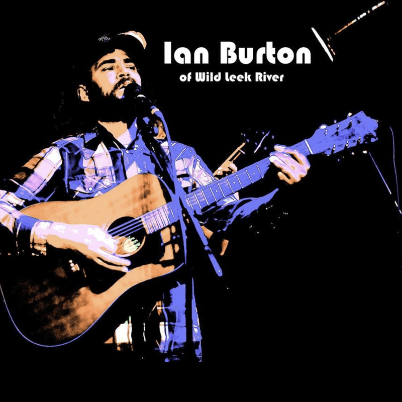 Ian Burton playing guitar