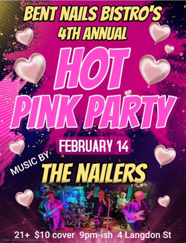 2025 Hot Pink Party poster