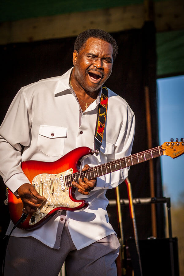 Chris Beard playing guitar
