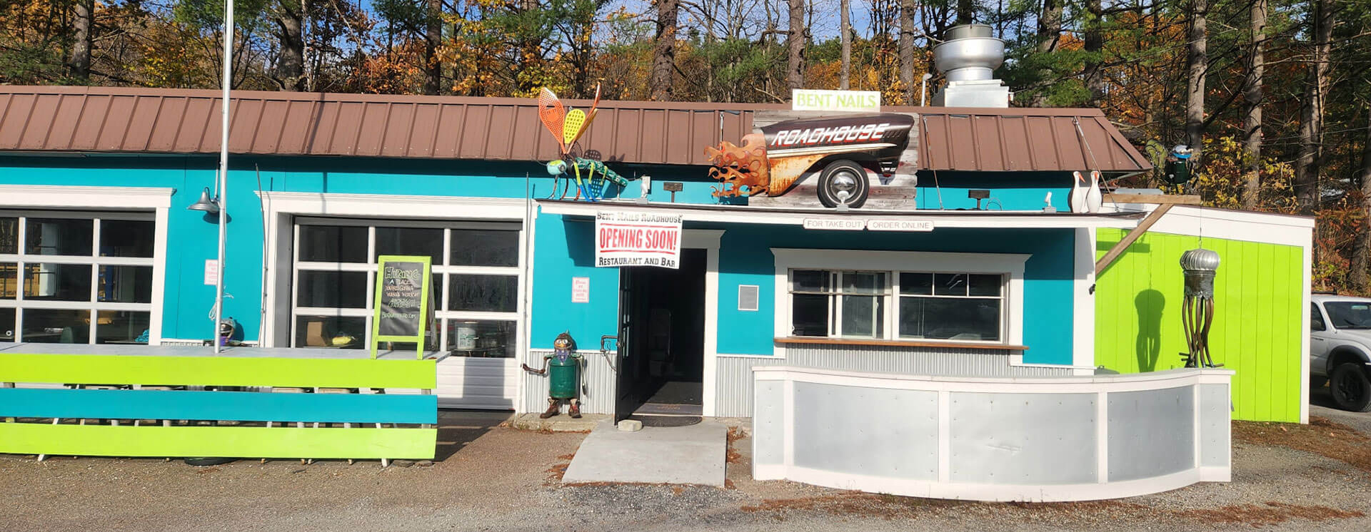 Bent Nails Roadhouse building